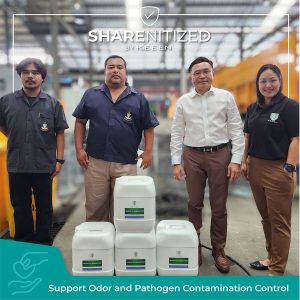 KEEEN Biotech Group and ToGo (Thailand) stand alongside rescue workers, providing odor control and disinfectant support in the search for victims of the collapsed State Audit Office building.