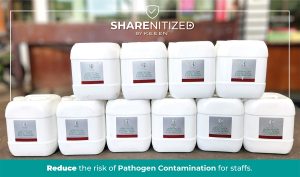 KEEEN Biotech Group in collaboration with the Bangkok Metropolitan Environment Department, supports rescue efforts in high-risk zones by providing a powerful disinfectant